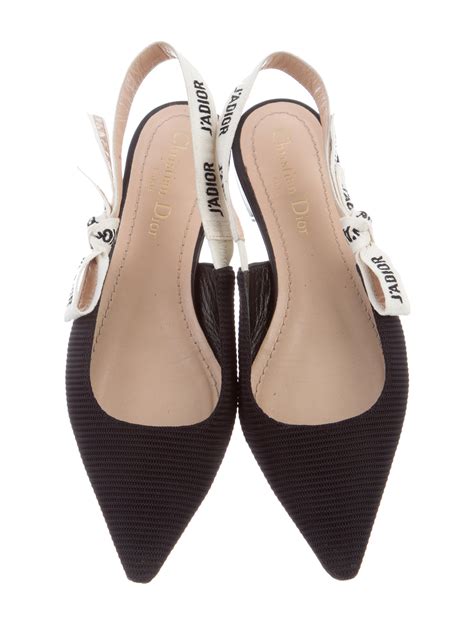 dior j'adior flat shoes|christian dior slingback flats.